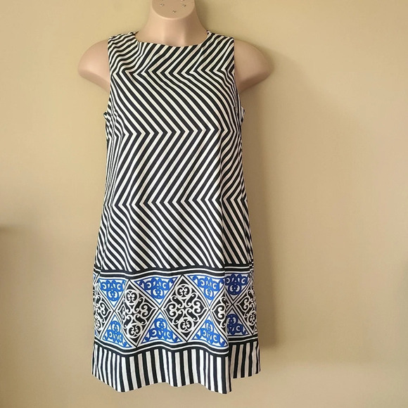 NWT Nicole by Nicole Miller Sleeveless shift dress sz.16 - Picture 1 of 10
